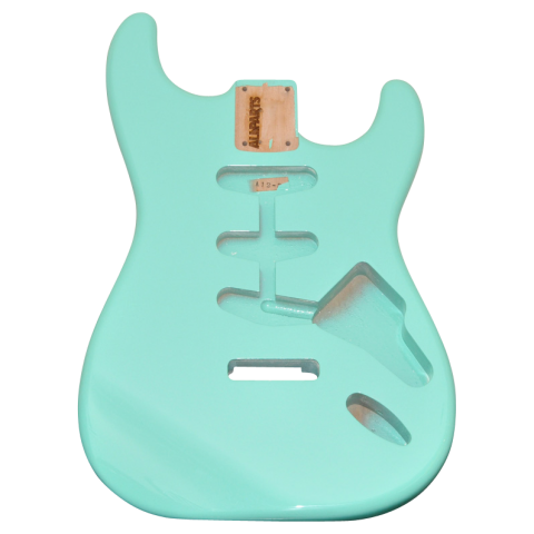 Licensed by Fender Stratocaster body Sea Foam Green