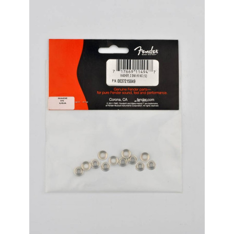 Fender Genuine Replacement Part backboard mounting washers nickel set of 12