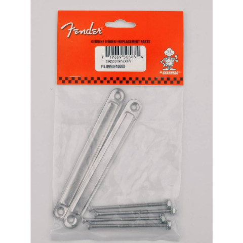 Fender Genuine Replacement Part chassis straps bolts included large