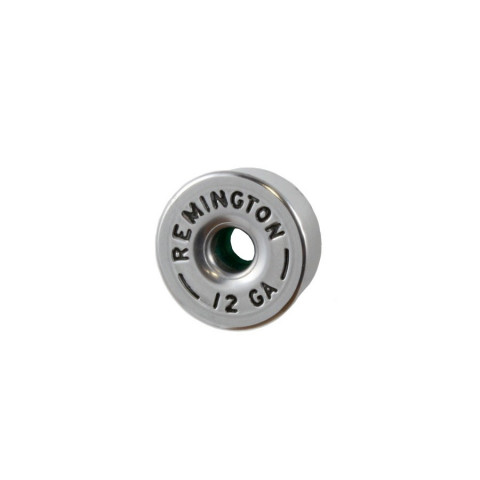 Metalen 12 GA shotgun shell knop chroom