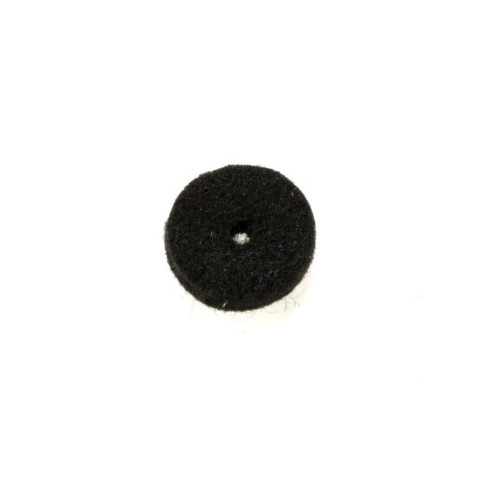 Vilt kussens voor strapholders - strap buttons zwart