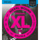 DAddario XL Nickel Round Wound Bass snarenset 5-snarige longscale basgitaar regular light .045-.065-.080-.100-.130